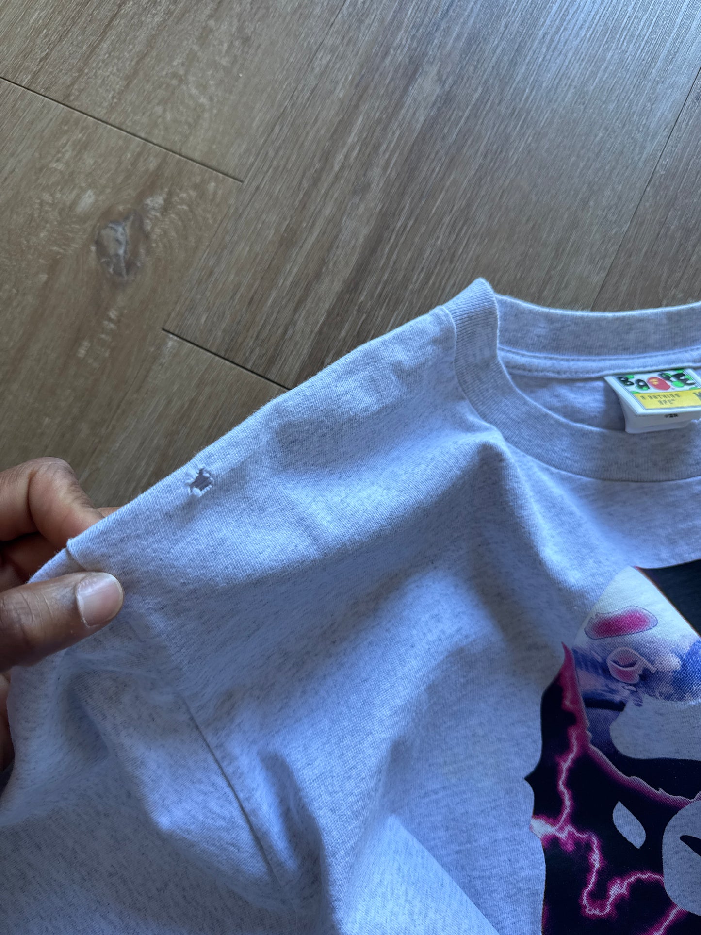 A Bathing Ape Bape Lightning Tee