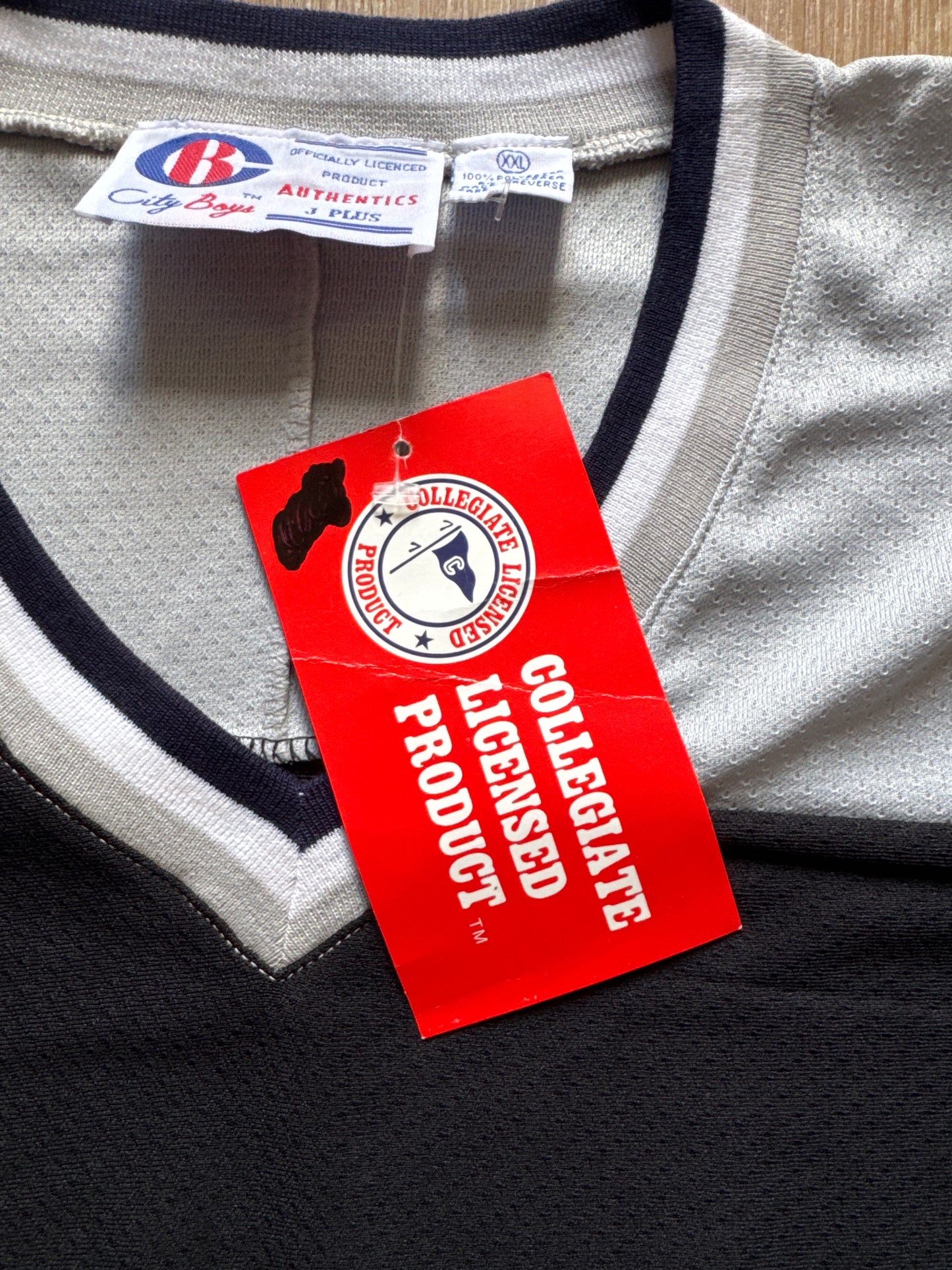 Vintage 90s City Boy Collegiate Sportswear Georgetown University Hoyas Jack Of The Bulldog Hockey Jersey