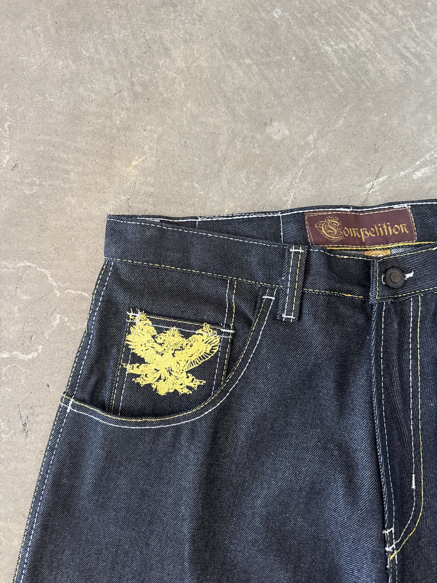 Vintage Y2K Competition Eagle Baggy Shorts