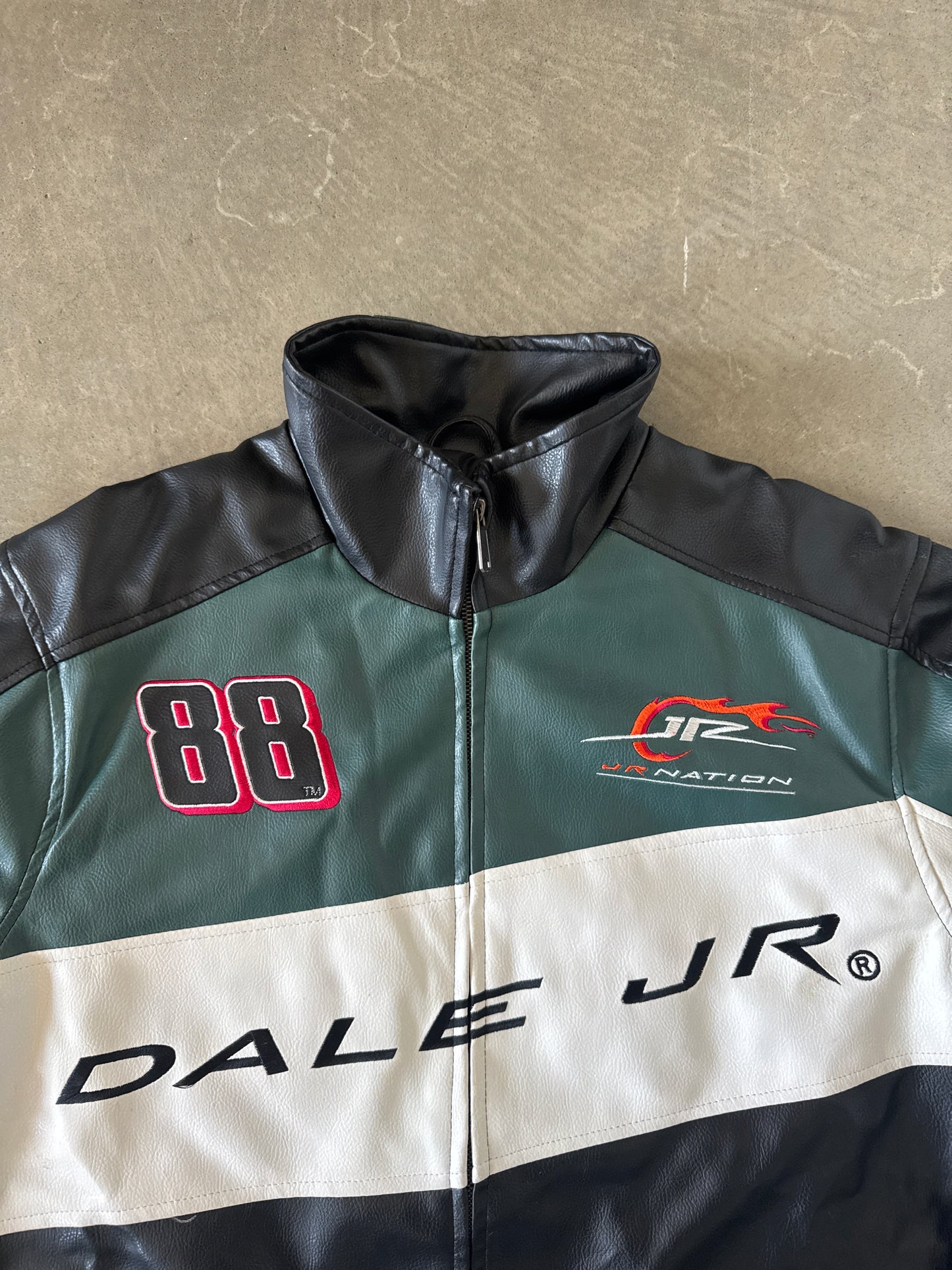 Vintage Nascar Dale Earnhardt Jr. Hendrick Motorsports #88 Leather Jacket