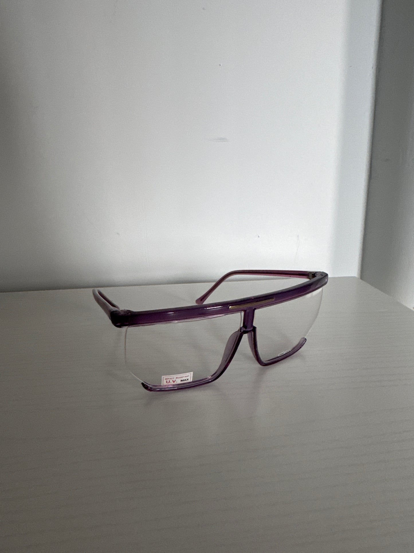 Vintage 90s Crozel Hip Hip Style Purple Glasses