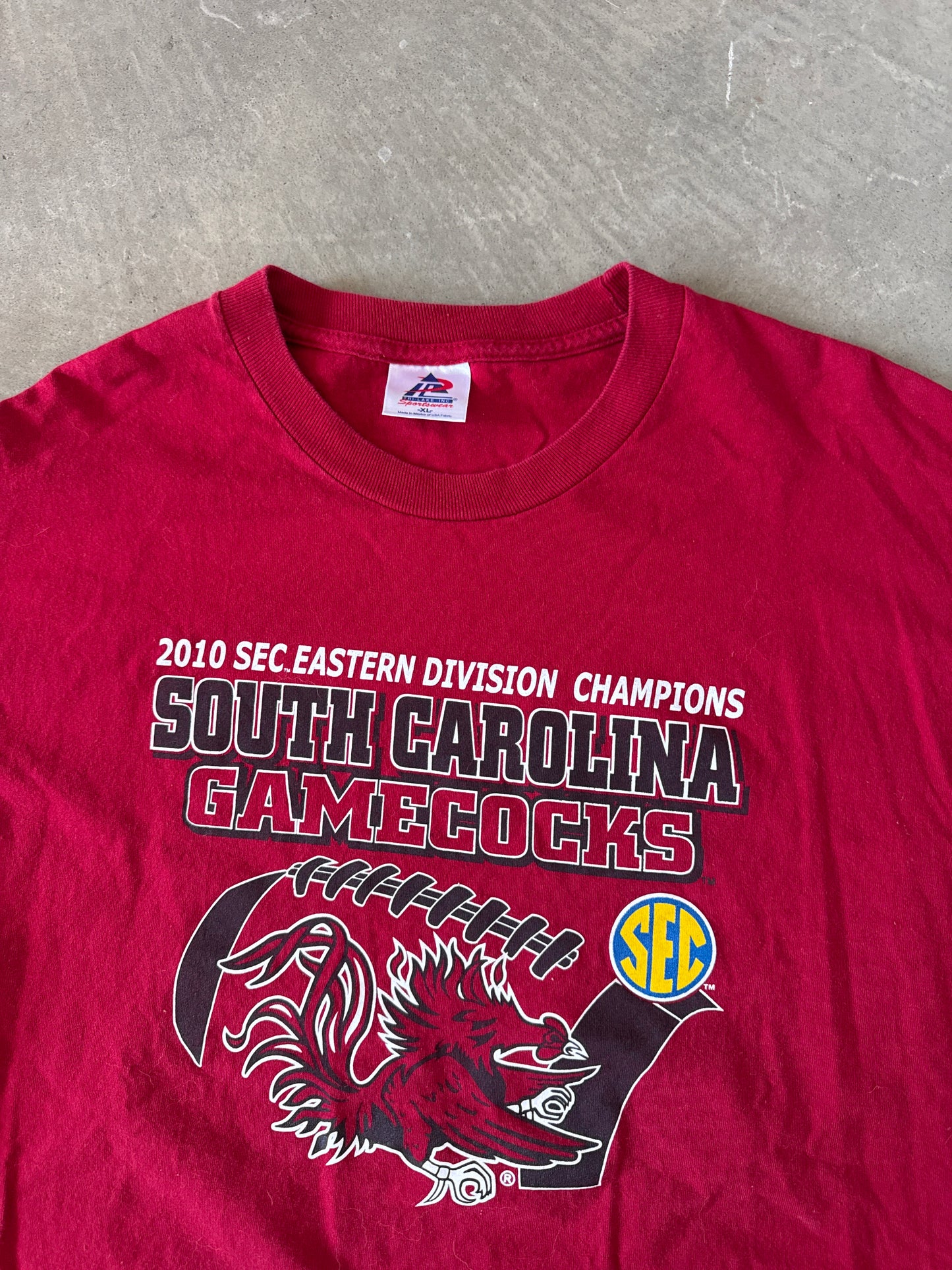 2010 University Of South Carolina Gamecocks Eastern Division Champions Tee