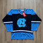 Vintage 90s City Boy Collegiate Sportswear University Of North Carolina At Chapel Hill Tar Heels Hockey Jersey