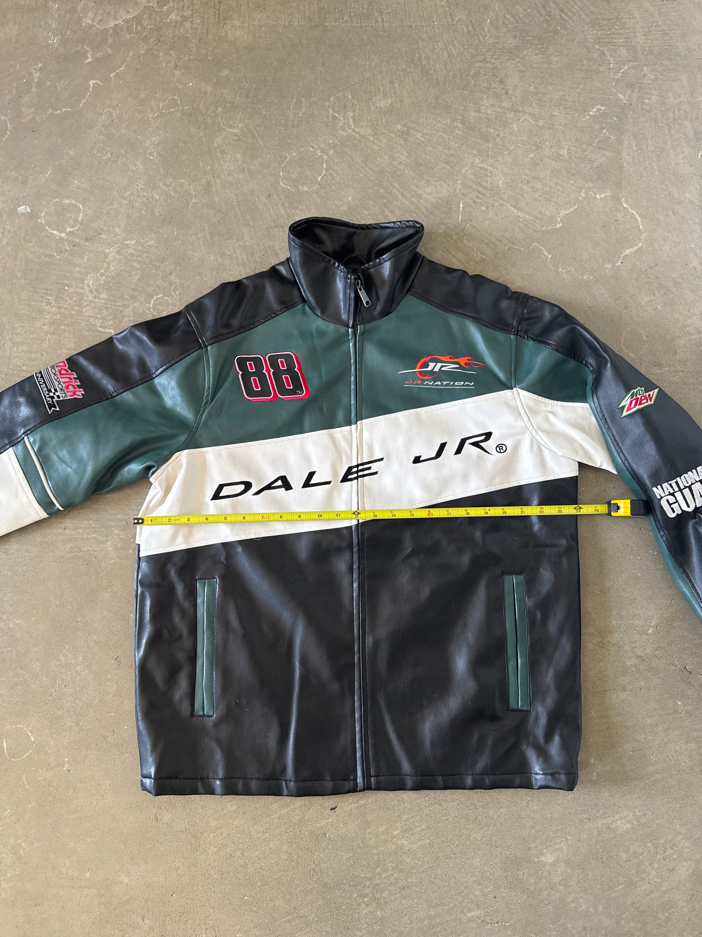 Vintage Nascar Dale Earnhardt Jr. Hendrick Motorsports #88 Leather Jacket