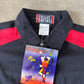 Vintage 90s Exhaust Malcolm X Embroidered Button Up Shirt