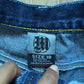Vintage Y2K Makaveli Brand Tupac Shakur 2 Pac Denim Jeans