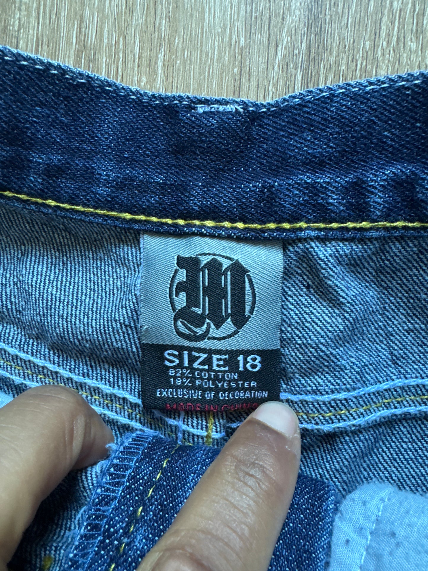 Vintage Y2K Makaveli Brand Tupac Shakur 2 Pac Denim Jeans