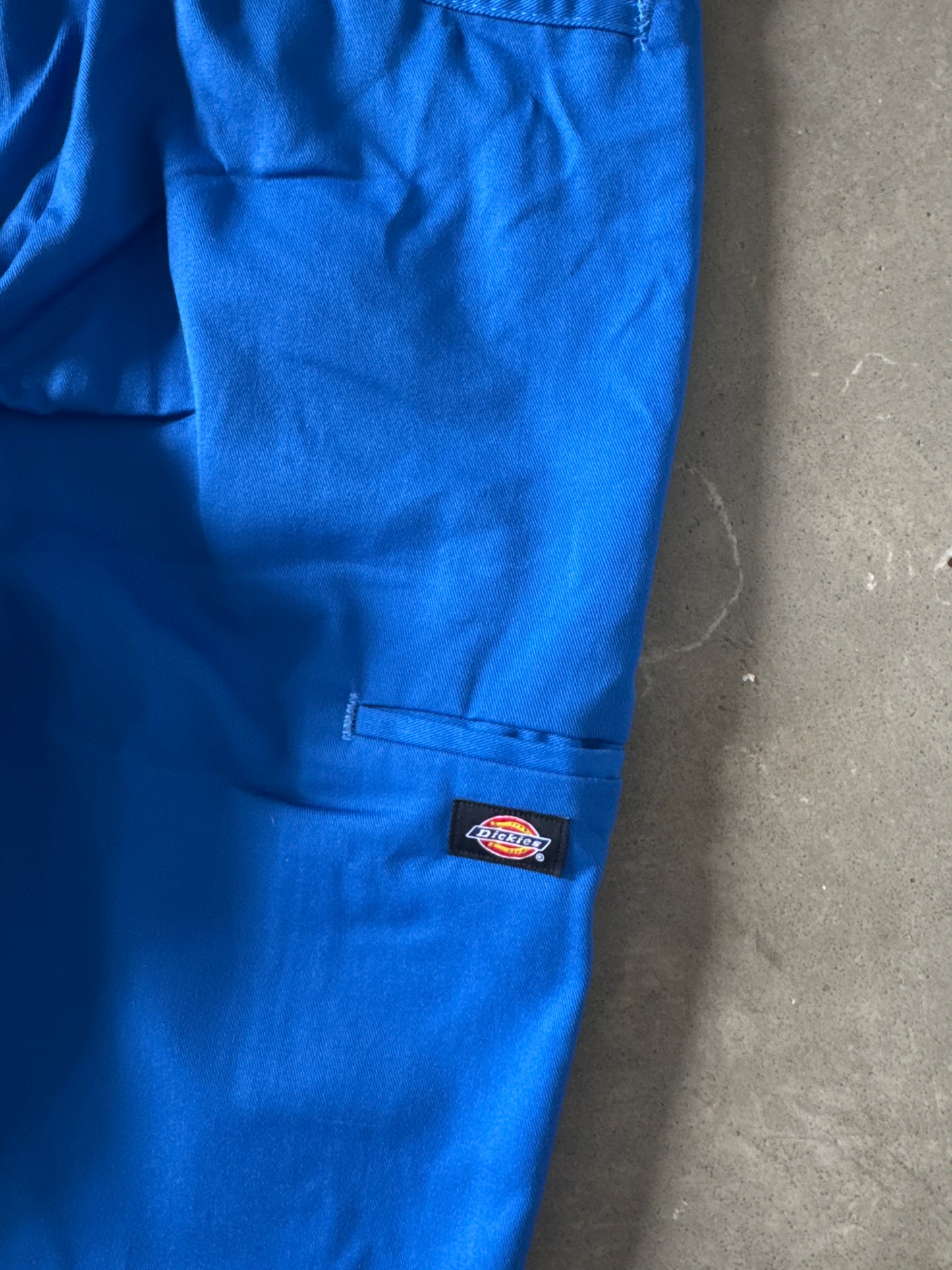 Dickies Loose Fit Blue Chino Long Shorts