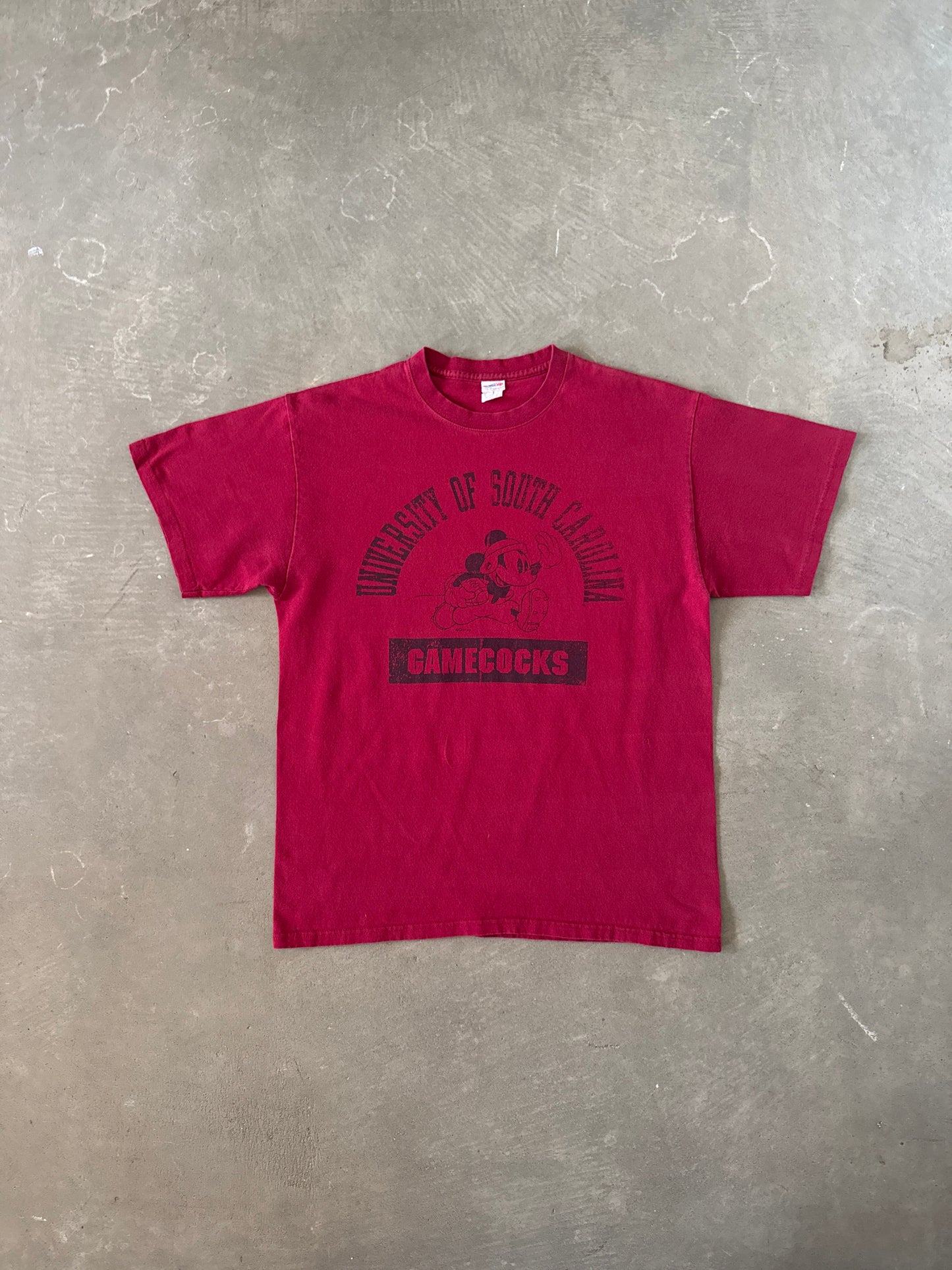 Vintage Mickey Mouse University Of South Carolina Gamecocks Tee
