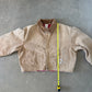 Carhartt Women’s Cropped Distressed Tan Jacket