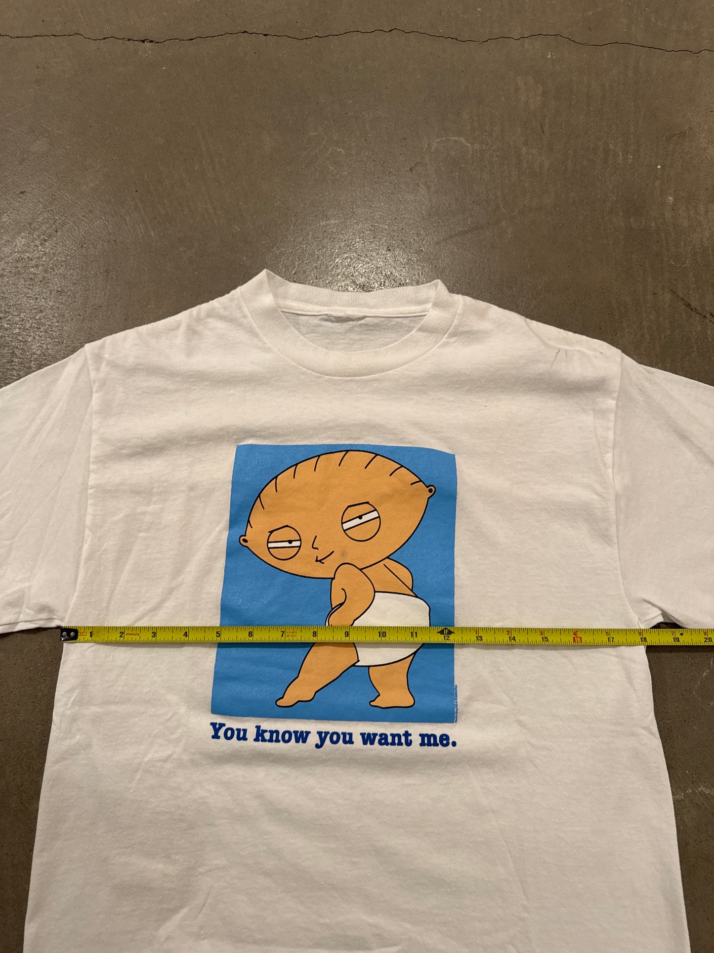 Vintage Family Guy Stevie Griffin You Know You Want Me Tee