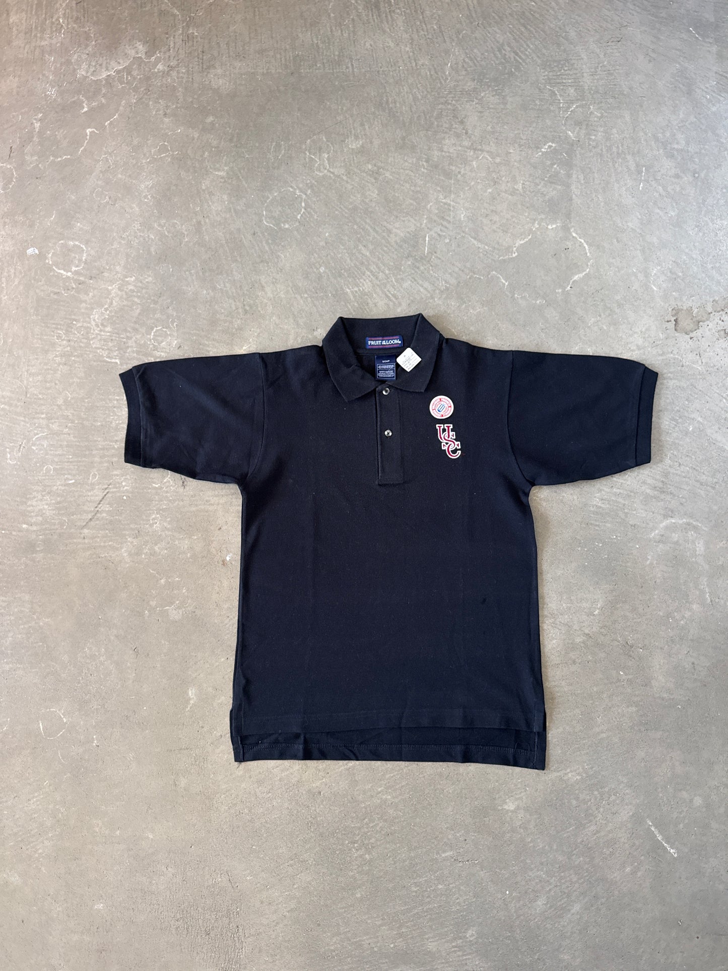 Vintage University Of South Carolina Gamecocks Embroidered Logo Polo Shirt