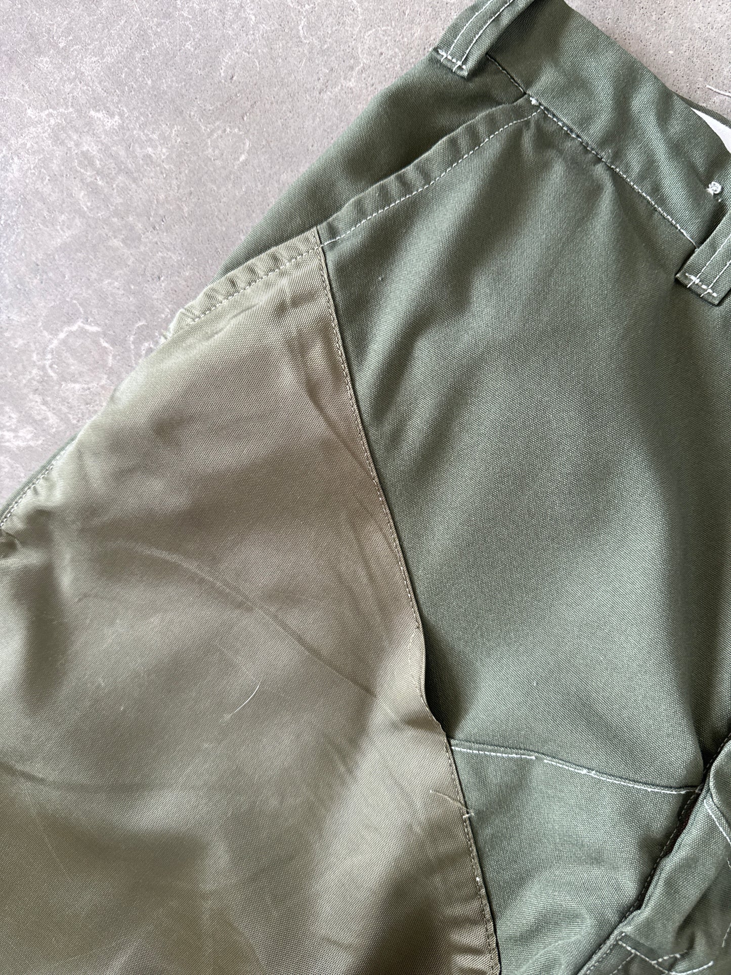 Vintage Briar Brush Olive Green Hunting Pants
