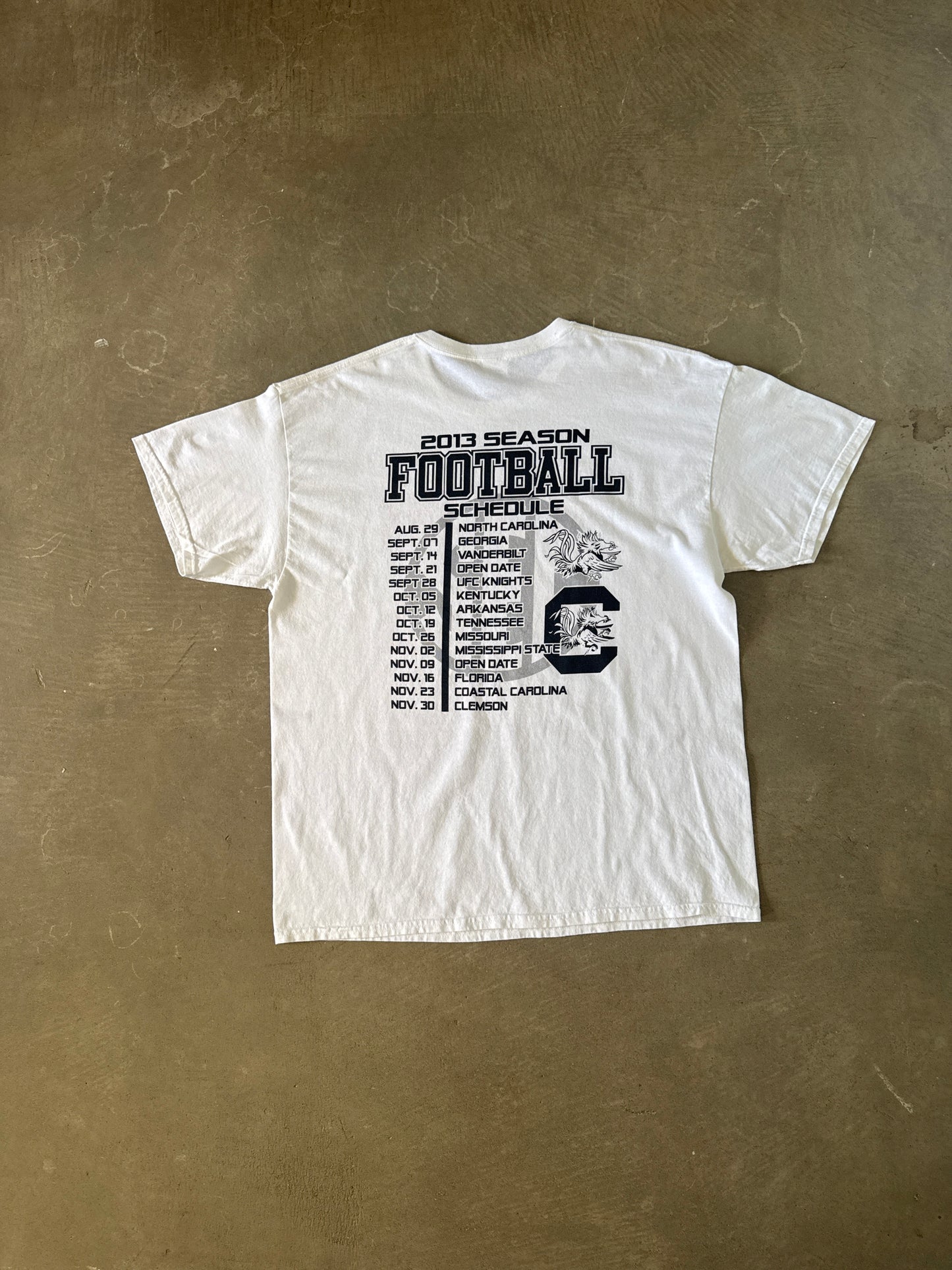 2013 University Of South Carolina Gamecocks Homecoming Tee