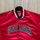 Vintage 80s Starter University Of Georgia Bulldogs Satin Jacket