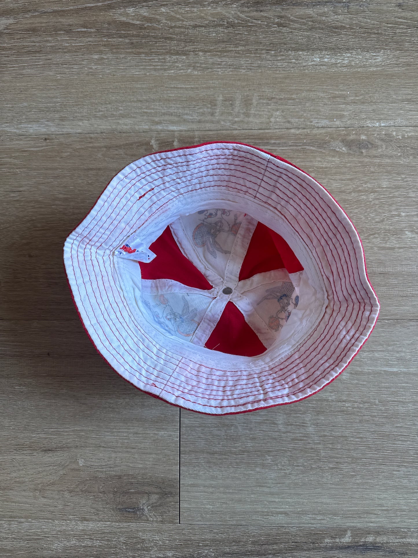 Vintage 90s Toddler Looney Tunes Bugs Bunny Ace Bucket Hat