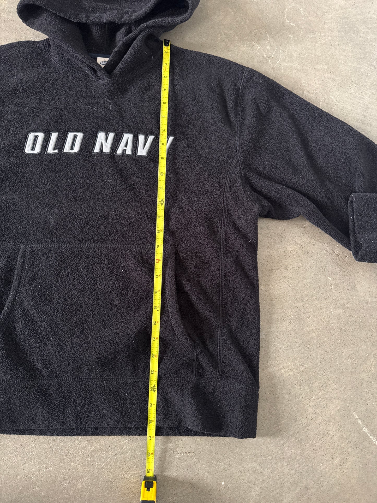 Vintage Old Navy Fleece Logo Hoodie