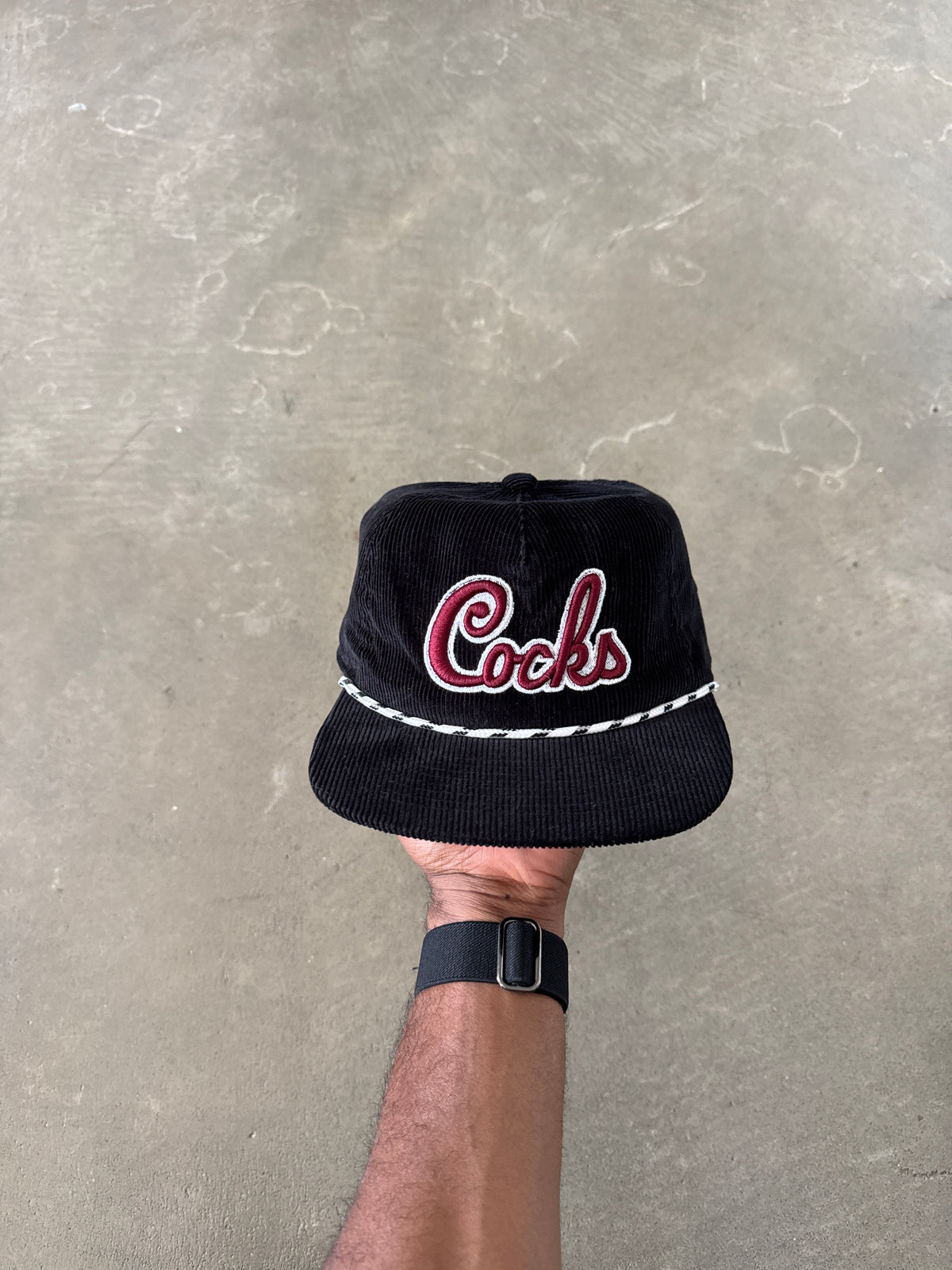 University Of South Carolina Gamecocks Corduroy Snap Back Hat