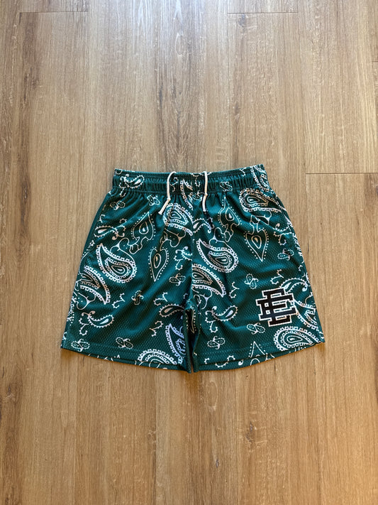 Eric Emanuel EE Basic Short Green Paisley