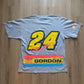 Vintage Nutmeg Du Pont Jeff Gordon Nascar Racing Tee