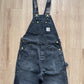 Vintage Carhartt Sun Faded Black Overalls