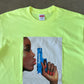 Supreme Water Pistol Bright Yellow Tee (SS21)