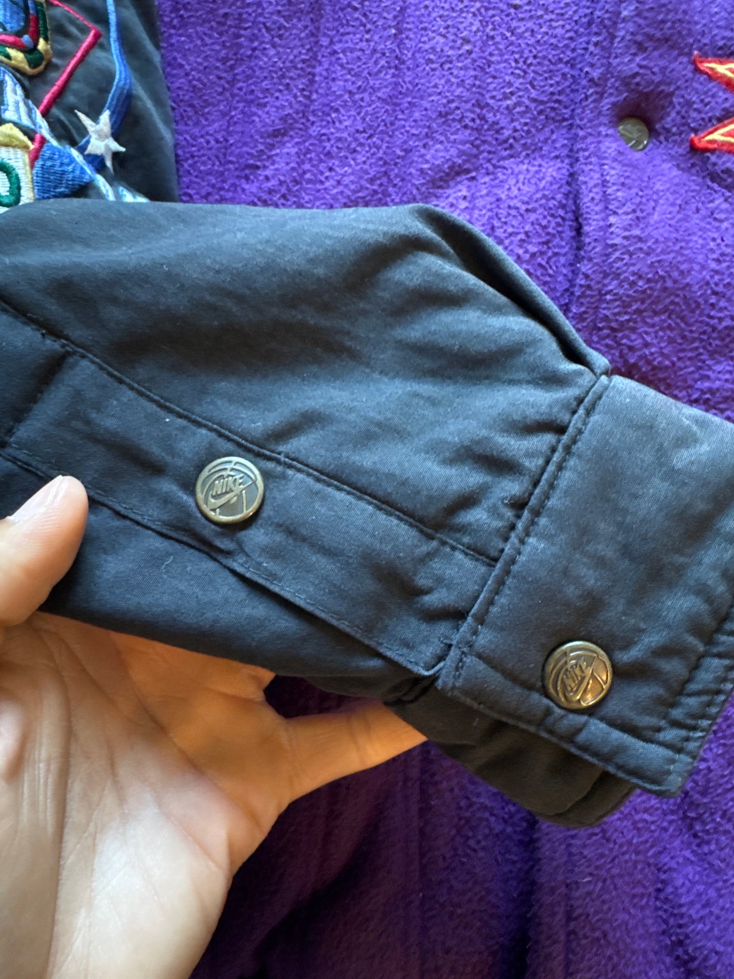 Vintage 1992 Nike Air Jordan Flight Force Basketball 20th Anniversary Respect The Game Jacket