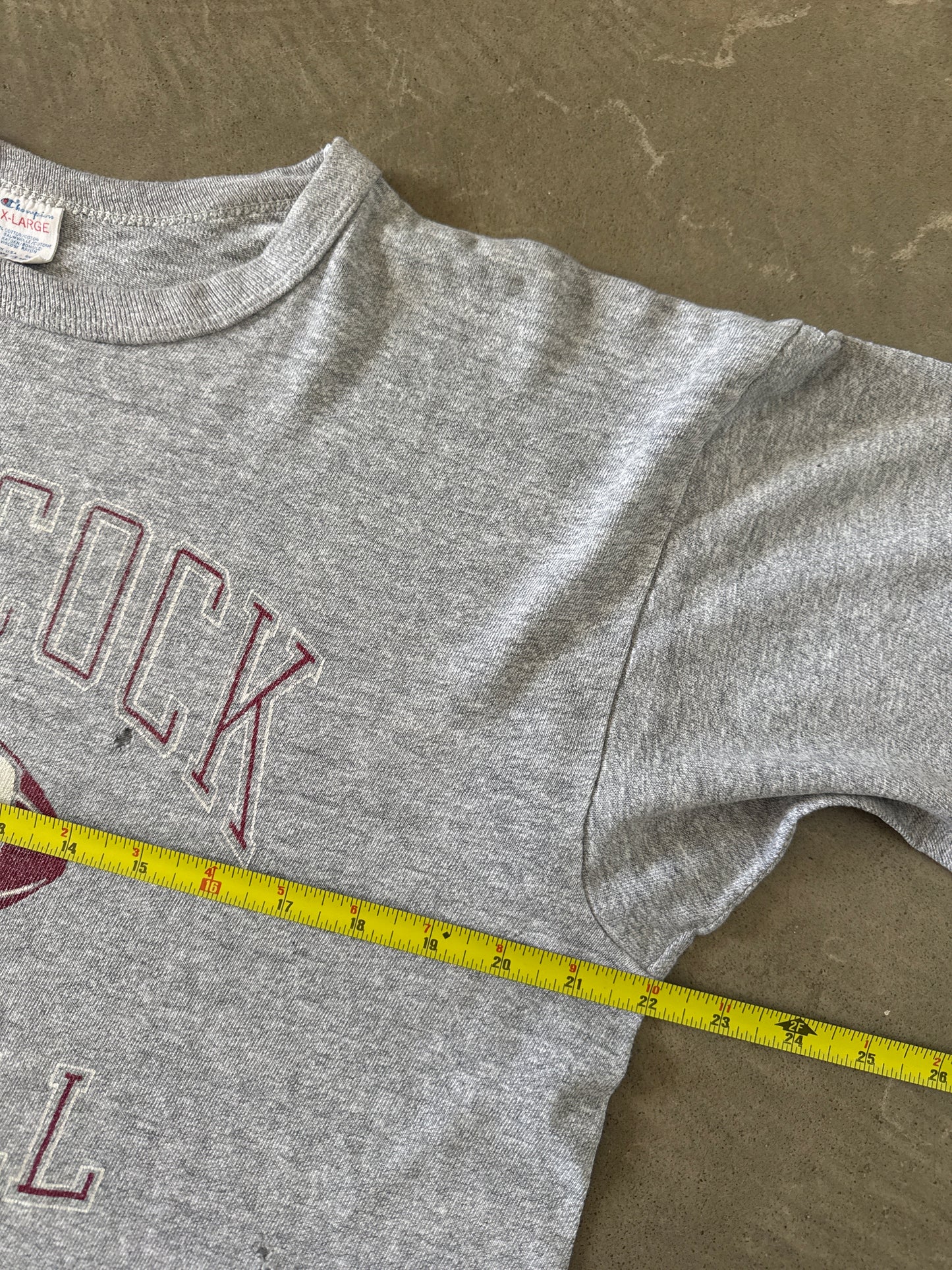 Vintage 80s Champions University Of South Carolina Gamecocks Tee