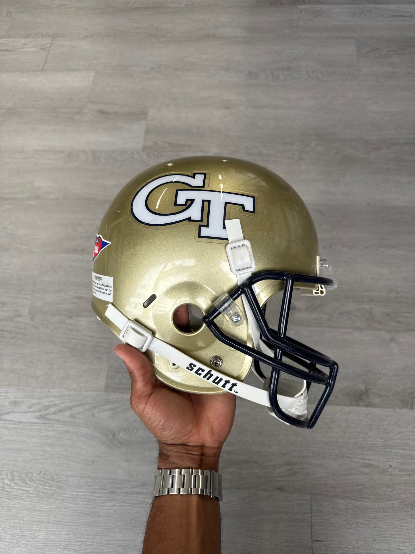 Georgia Tech Yellow Jackets NCAA Schutt XP Full Size REPLICA Gameday Football Helmet