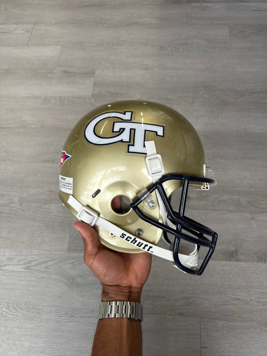 Georgia Tech Yellow Jackets NCAA Schutt XP Full Size REPLICA Gameday Football Helmet