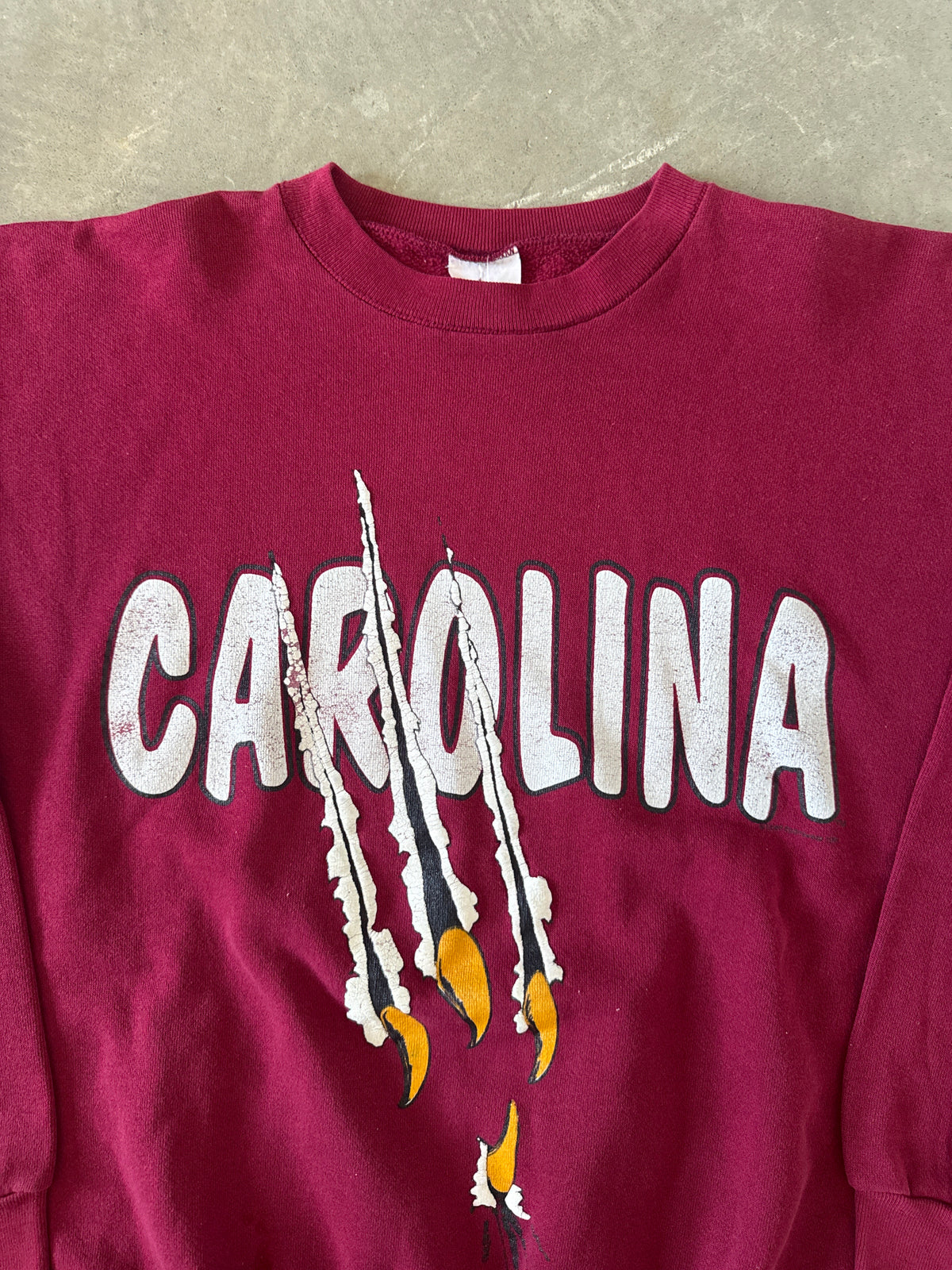 Vintage 90s University Of South Carolina Gamecocks Claw Sweatshirt