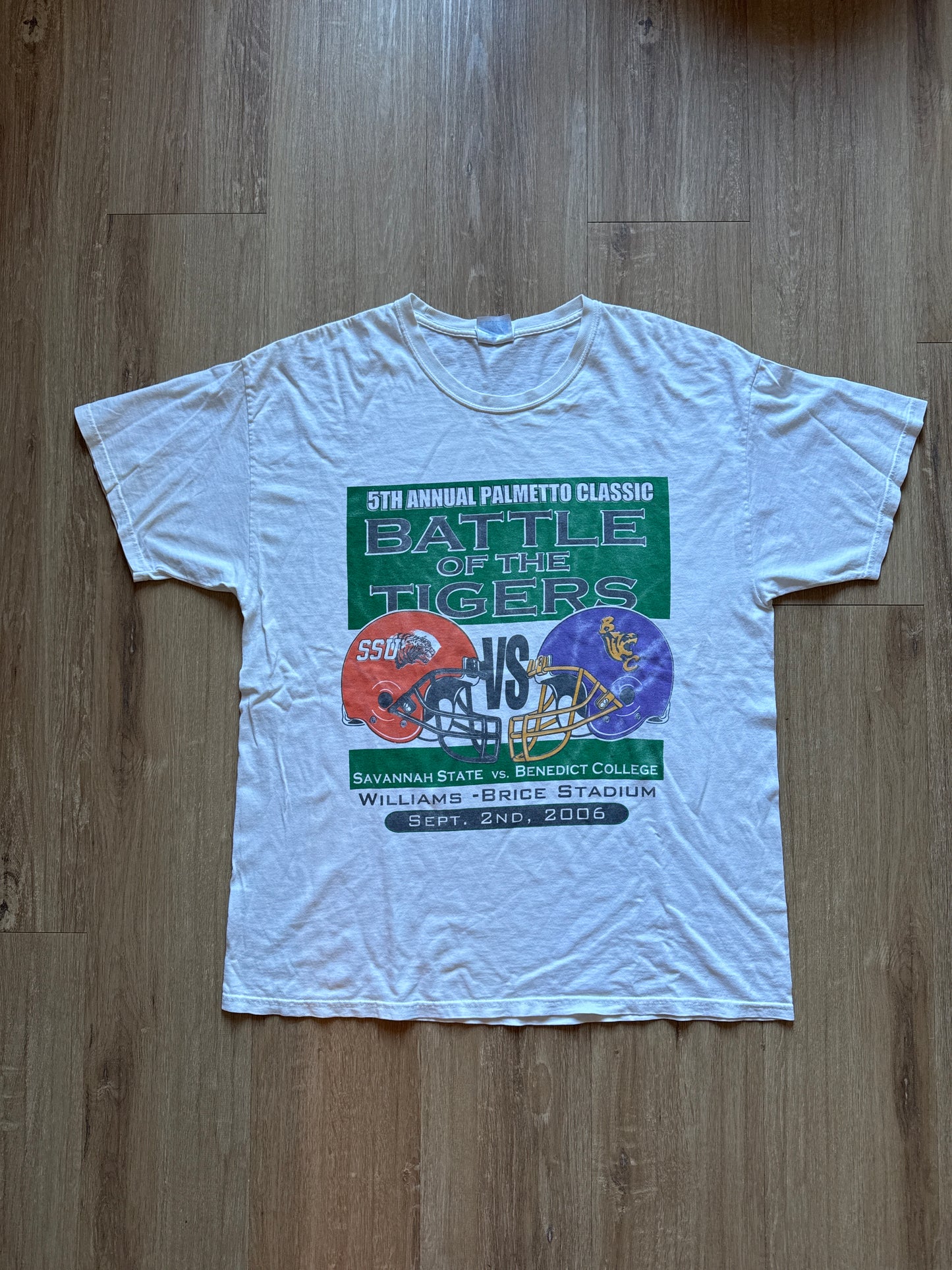 2006 Battle Of The Tigers Savannah State Vs. Benedict College Tee