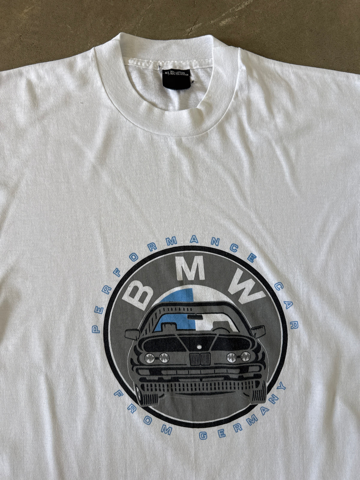 Vintage 80s BMW Performance Car From Germany Tee