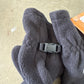 Y2K Nike Logo Fleece Black Gloves
