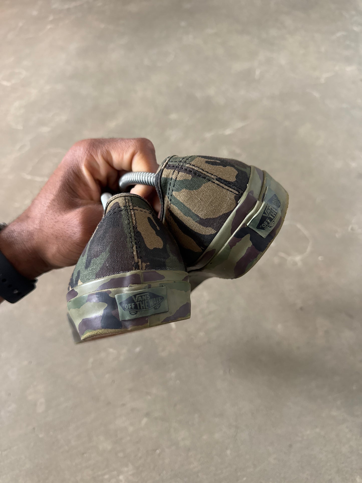 Van’s Authentic Mono Print Camo