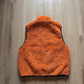 Stussy Sherpa Reversible Tangerine Vest