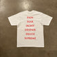 Supreme The Crow White Tee (FW21)