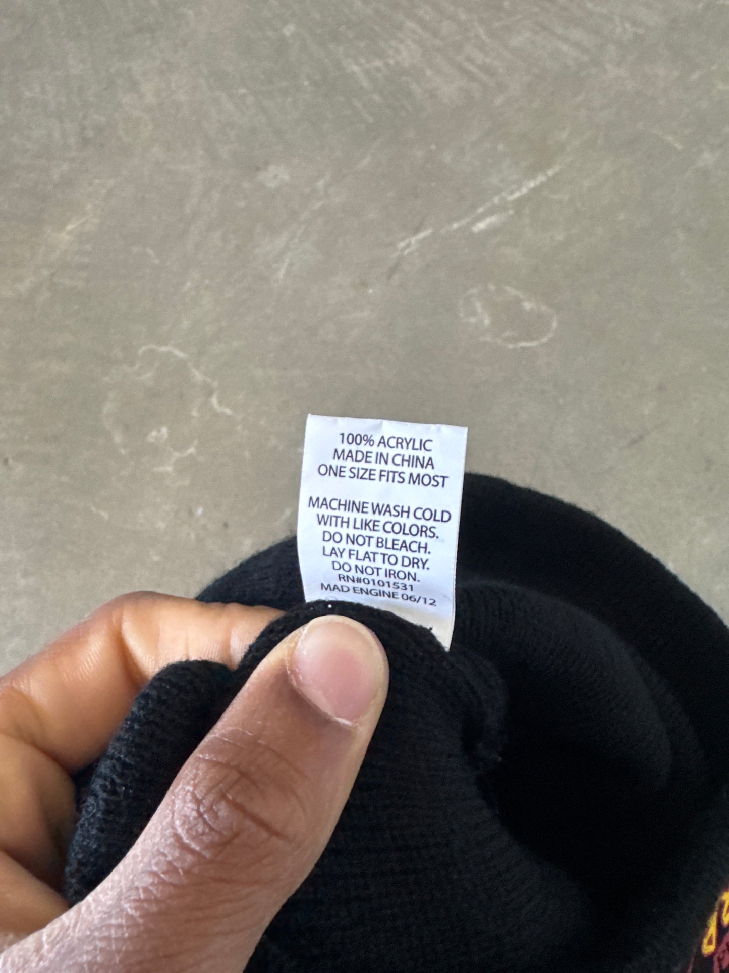 Y2K Disney Phineas & Ferb Stripe Beanie Hat