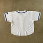 Vintage 90s Hampton University Pete The Pirate Embroidered Baseball Jersey