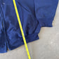 Vintage 90s Carhartt Embroidered Navy Hooded Zip Up