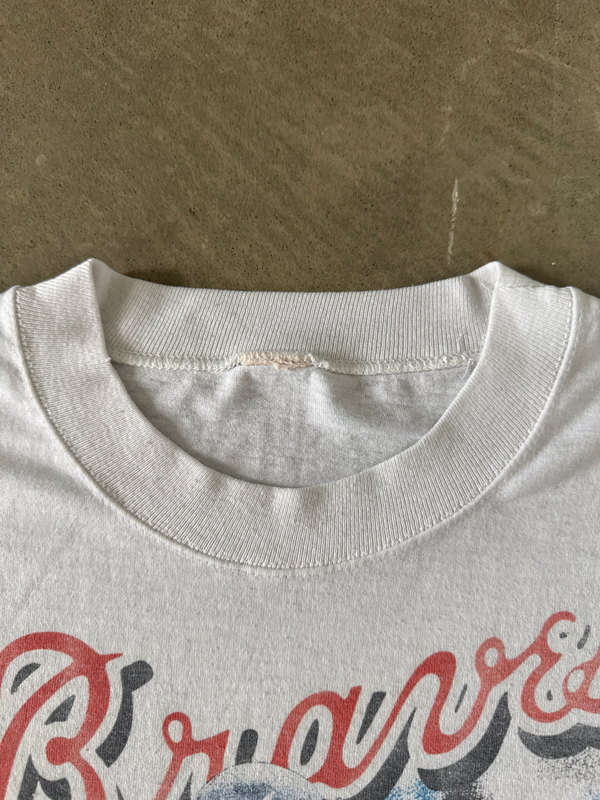 Vintage 1992 MLB Atlanta Braves Wrap Around Tee