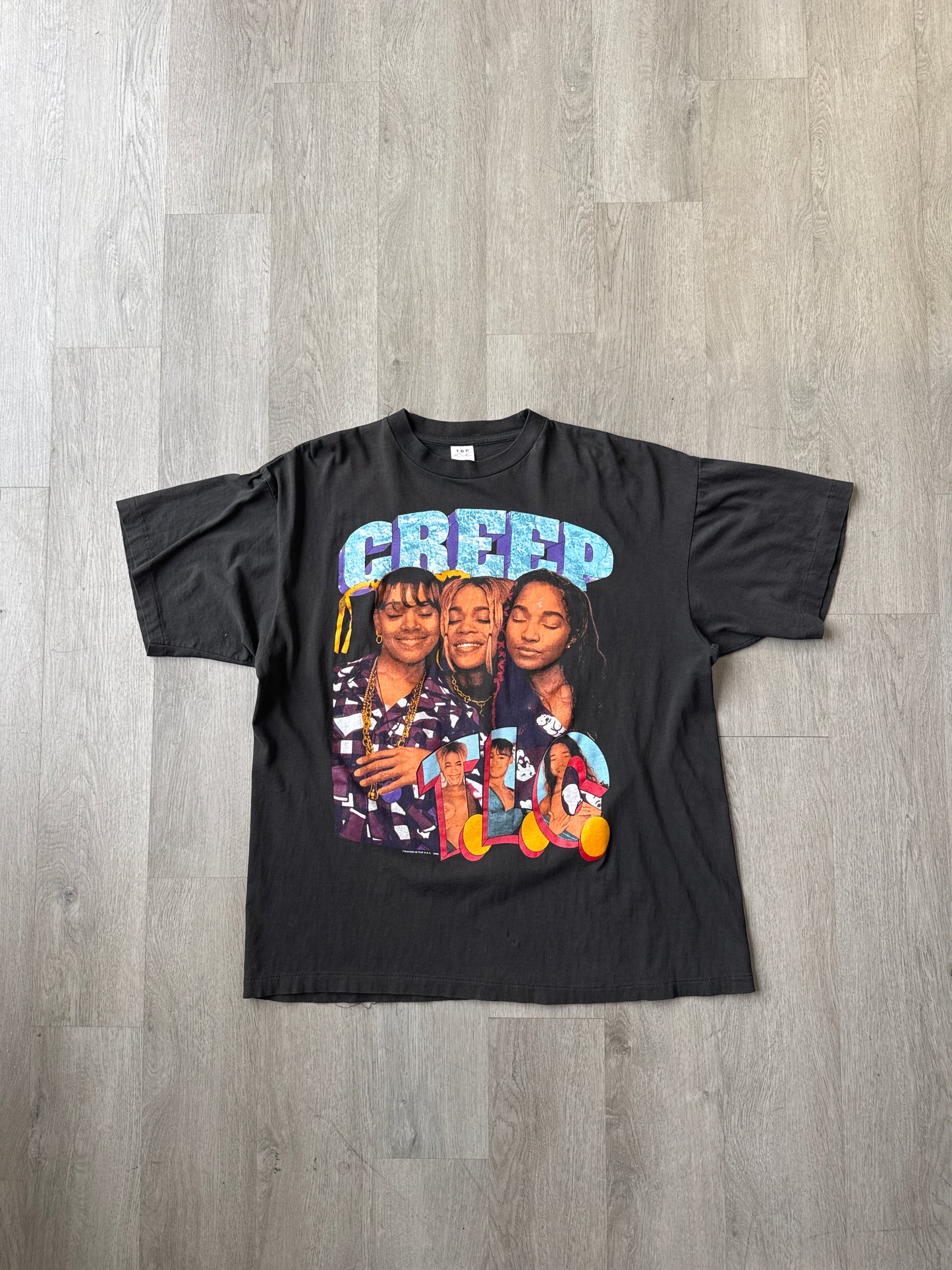 Vintage 1995 TLC Creep Crazy Sexy Cool Rap Tee