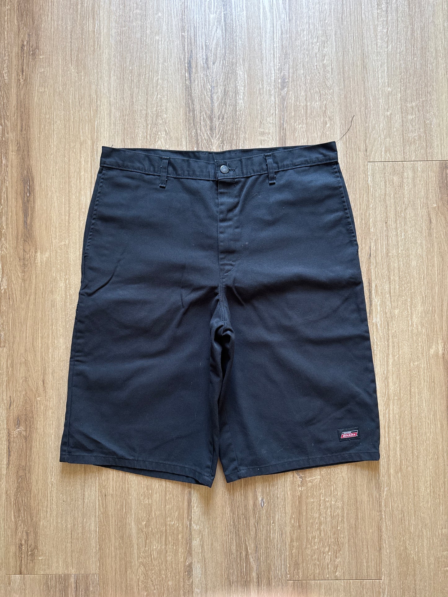 Dickies Black Loose Fit Work Shorts