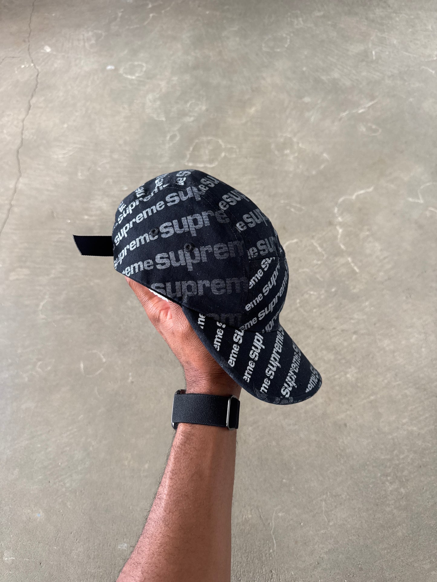 Supreme Radial Camp Cap Black (SS20)