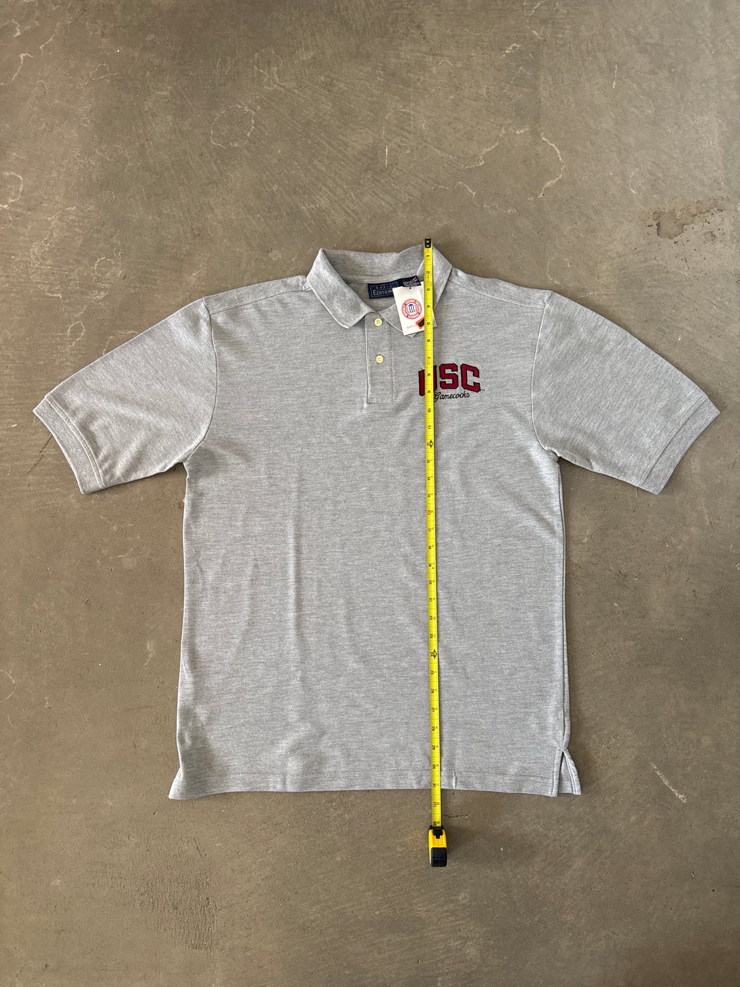 Vintage University Of South Carolina Gamecocks Embroidered Polo