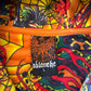 Vintage Y2K Ablanche Skull Artistry All Over Print Hooded Zip Up