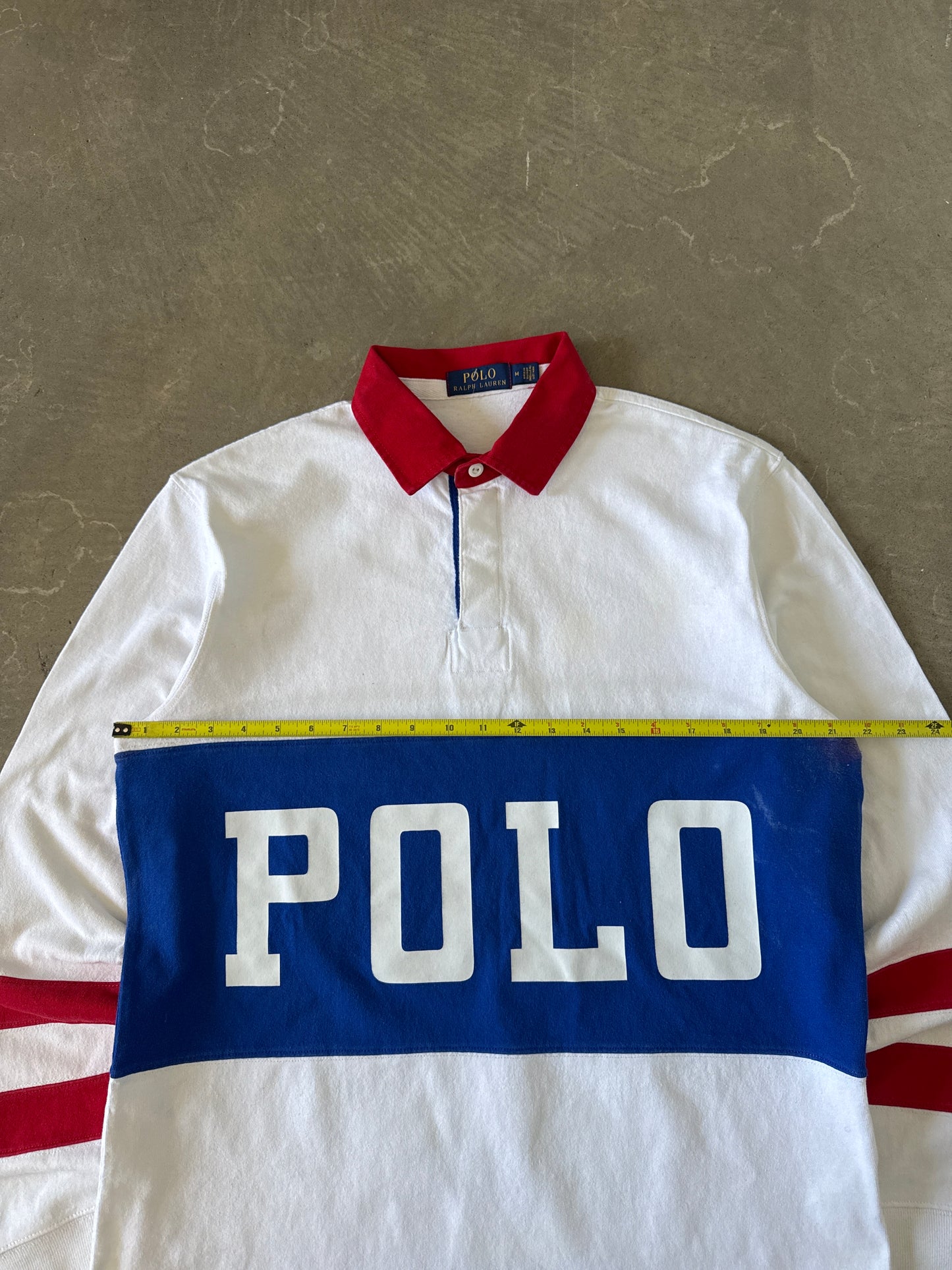 Polo Ralph Lauren Track Spell Out Rugby Shirt