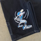 Vintage Y2K Paco Grand Slam Embroidered Denim Shorts