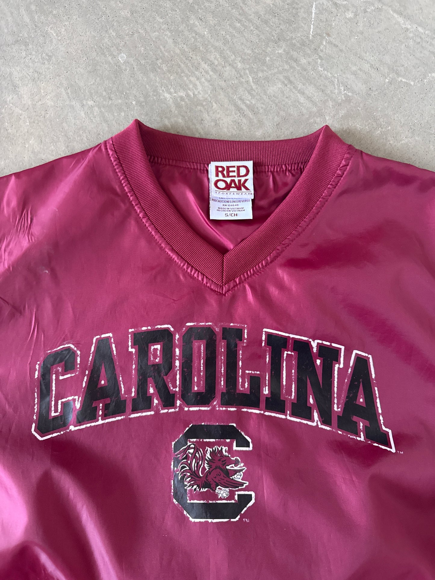Vintage Red Oak University Of South Carolina Gamecocks Pullover