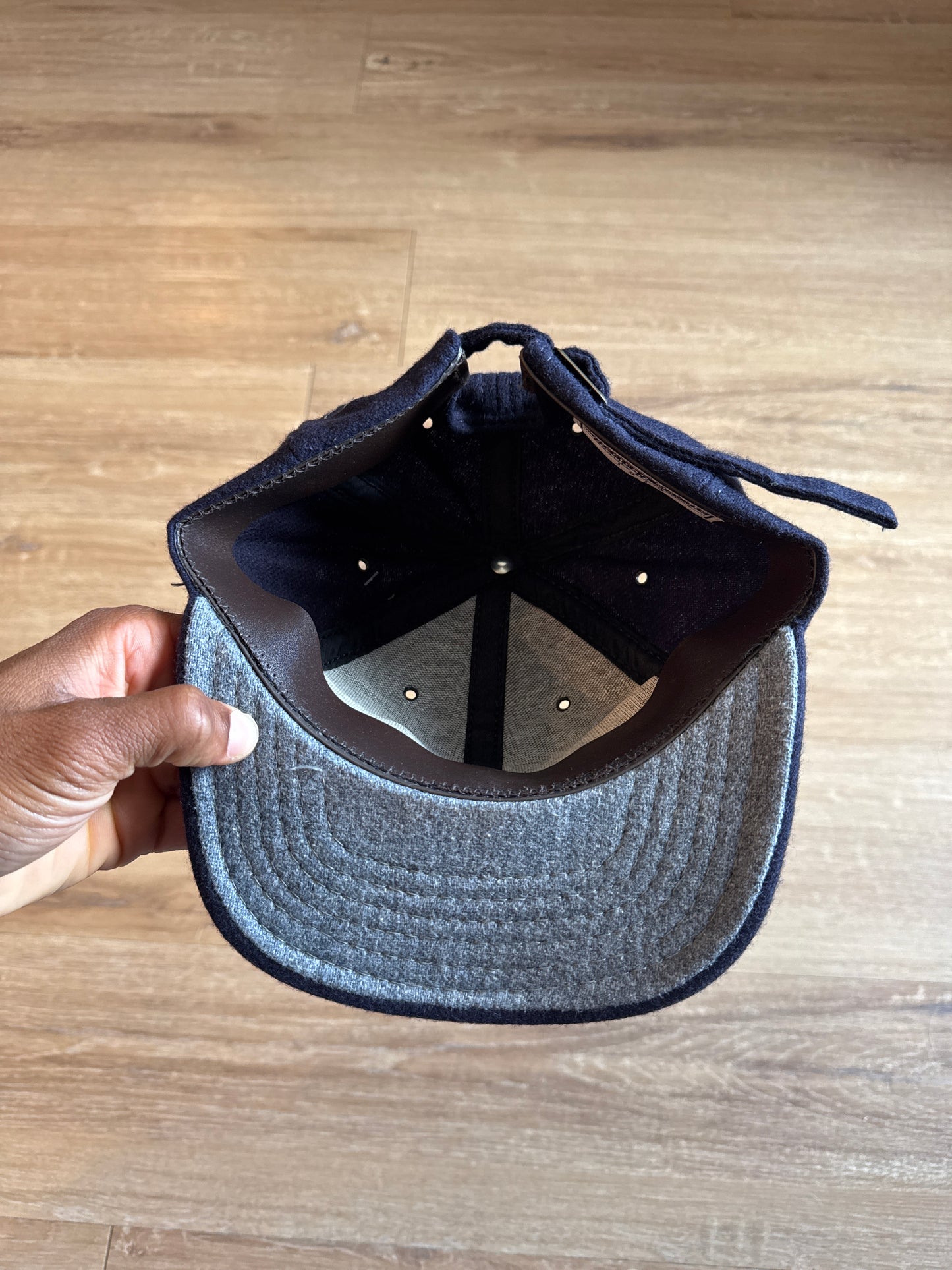 Vintage American Needle Collegiate University Of North Carolina Chapel Hill Wool Strap Back Hat